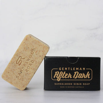 Gentleman After Dark Sandalwood Scrub Soap